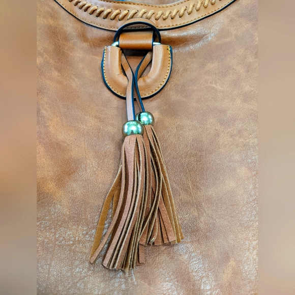 Brown Faux Leather Purse - Picture 4 of 16